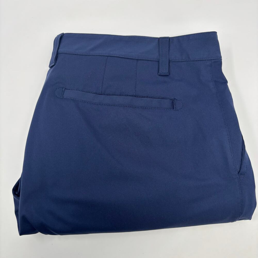 Rhone Mens 35x30 Navy Blue‎ Flat Front Commuter Pants